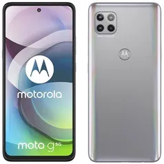 (MAGALUPAY R$1472 ) Smartphone Motorola Moto G 5G 128GB Prata Prisma - Octa-Core 6GB RAM 6,7” | R$1673
