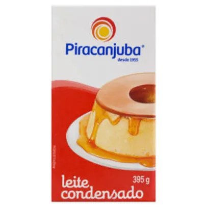 Leite Condensado Piracanjuba Caixa 395g | R$3,99