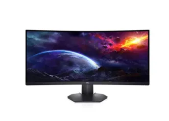 Monitor Dell Curvo WQHD 34" 3440 x 1440 1 ms S3422DWG 144Hz Preto