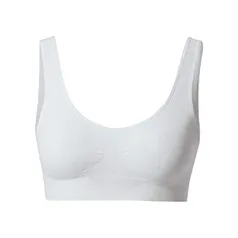 [PRIME] Top Regata Microfibra Sem Costura, She, Feminino, Branco, M