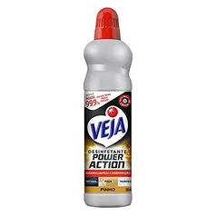 [Leve 10 uni] Desinfetante Diluível Veja Power Action Multissuperfícies Lavanda 500ml, Veja, Branco