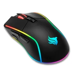 MOUSE GAMER PICHAU P301 RGB 2000DPI PRETO, PGM-P301-RGB | R$80