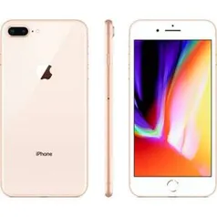 [R$2.972 com AME] Iphone 8 Plus 64GB Ouro Tela 5.5" iOS 12 4G Câmera 12MP - R$3129