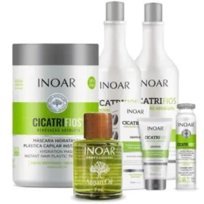 Kit Inoar Cicatrifios Completo 5 Produtos+Brinde | R$100