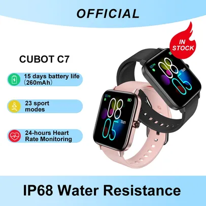 Smartwatch Cubot C7 IP68 1,54"