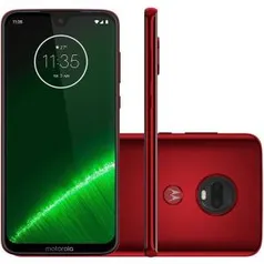 [AME] Motorola Moto G7 Plus 64GB Dual Chip Android Pie - 9.0 1.8 GHz Octa-Core 4G - Rubi - R$1700 (com 20% de Cashback)