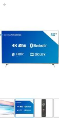 Smart TV 4K LED 50 Philips 50PUG6654/78 Wi-Fi - Bluetooth | R$1994