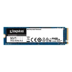 Ssd M.2  Kingston 1TB Nv1 Nvme Pcie 3.0 Snvs/1000G