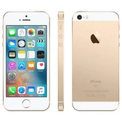 [Shoptime] iPhone SE 64GB Dourado Desbloqueado - R$2.429