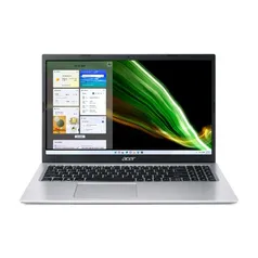 Notebook Acer Aspire 3 Intel Core I3-1115G4 8GB (UHD Intel) 512GB SSD W11 15,6” Prata A315-58-372M