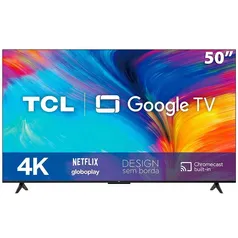 Smart Tv Led 50 Polegadas Resolução 4k Full Hd Com 3 Entradas Hdmi e 1 Entrada Usb Preto Bivolt