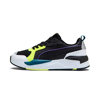 Tênis PUMA X-Ray Game Bdp Masculino, Preto/Azul/Amarelo, 41