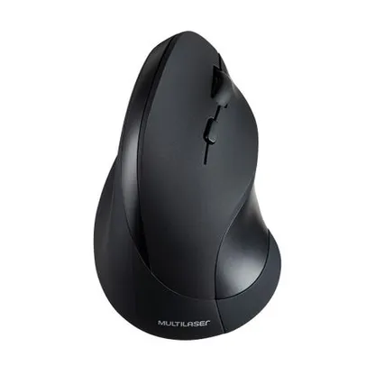 [AME R$ 44,95] - Mouse Sem Fio Ergonômico 2,4GHZ 1600DPI