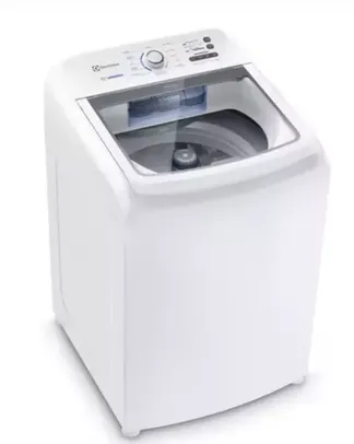 Máquina de Lavar Electrolux 15kg Branca Essential Care com Cesto Inox e Jet&Clean (LED15)