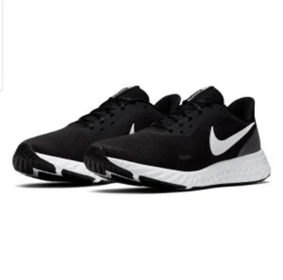 Tênis Nike Revolution 5 Masculino - Preto e Branco