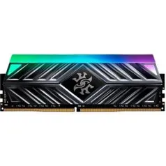 Memória XPG Spectrix D41, RGB, 8GB, 3000MHz, DDR4, CL16, Cinza | R$360