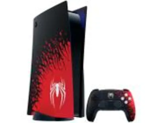 [Mpay+ouro] Console Sony Playstation 5 825GB Ed limitada + Spider-Man 2