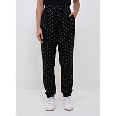 Calça Pijama Estampada - Preta | R$60