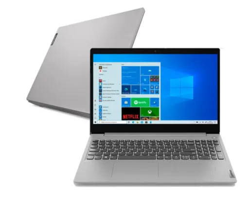 Notebook Lenovo Core i3-10110U 4GB 256GB SSD Ideapad 3i