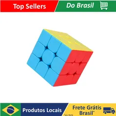 [R$12 "MOEDAS"/BR]Cubo Mágico Anti-stress 3x3x3 Interativo Profissional Speed Gold Edition #Aliexpress🇧🇷