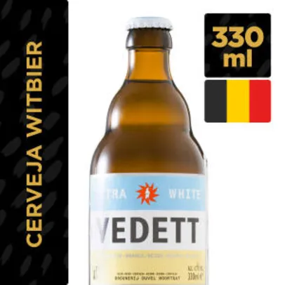 Saindo por R$ 10: Cerveja Belga VEDETT White Garrafa 330ml - R$10 | Pelando