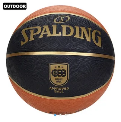 Bola de Basquete Spalding - TF-50 CBB - Laranja+Preto | R$ 68