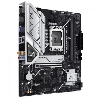 Placa Mãe Asus B760M-AYW WIFI6, Chipset B760, Intel LGA 1700, DDR5