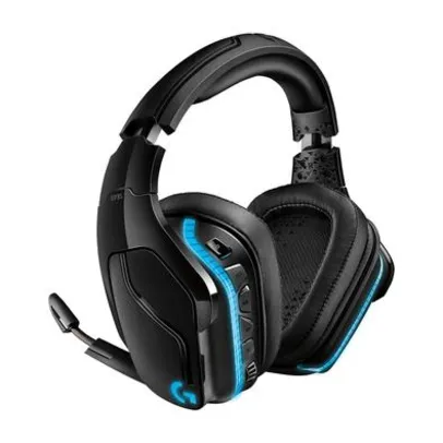 Headset Gamer Sem Fio Logitech G935 7.1 Dolby Surround RGB LIGHTSYNC para PC, PlayStation, Xbox e Switch - 981-000742