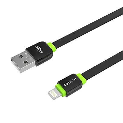 Cabo USB-Lightning, C3Tech, 441010500601, Preto