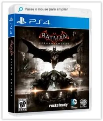 Saindo por R$ 120: [Submarino] Game - Batman: Arkham Knight - PS4 por R$ 120 | Pelando
