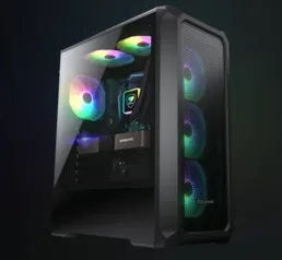 Gabinete Gamer Cougar Archon 2 Mesh RGB, Lateral de Vidro, Com  3 Fans, Preto