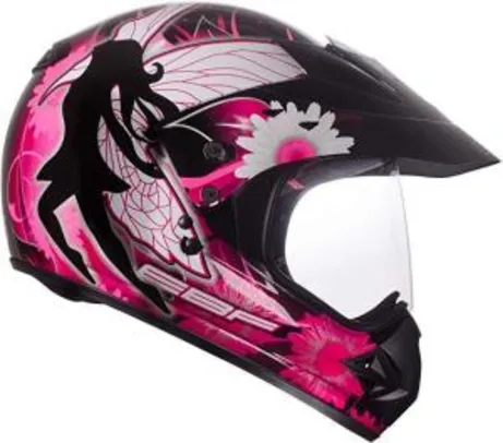 [PRIME]Capacete Ebf Super Motard Fada 58