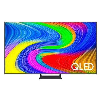 Foto do produto Samsung Smart Tv 70 Qled 4K Q65D 2024, Modo Game, Tela Sem limites, Design Slim, Visual Livre De Cabos, Alexa Built In