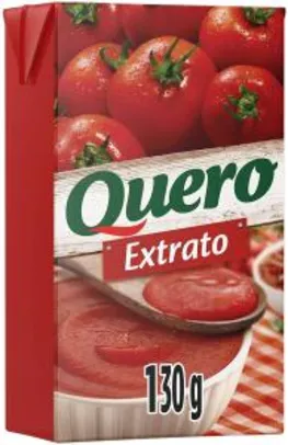 Extrato de Tomate Quero 130g | R$0,99