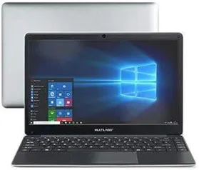 Multilaser Notebook Multilaser Legacy Book Intel Celeron 4GB 152 GB armazenamento | R$ 1.230