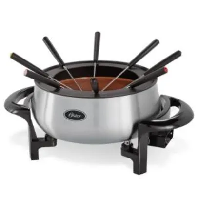 Aparelho de Fondue Elétrico 10 Peças Oster Inox 220V | R$ 150