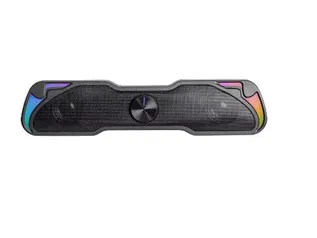 Soundbar TGT Panzer, 6W RMS, Rainbow, Preto, TGT-PZR-RBW01