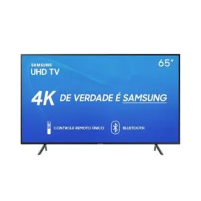 Smart TV LED 65'' UHD 4K Samsung 65RU7100 | R$3.249