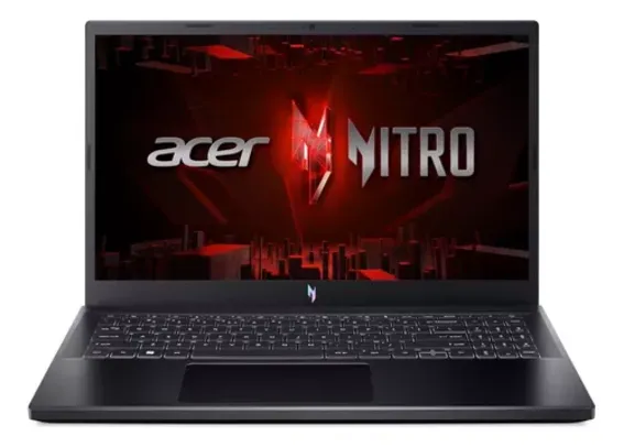 [Mercado Pago]Notebook Gamer Acer Nitro V Intel Core i7 13ª Geração 16GB 512GB RTX4050 Linux Gutta 15.6' FHD ANV15-51-7037