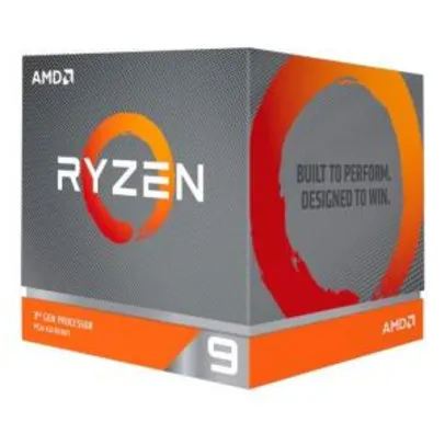 Processador AMD Ryzen 9 3900x 3.8ghz (4.6ghz Turbo) 12-Core 24-Thread Wraith Prism RGB AM4 S/ Video - 100-100000023BOX