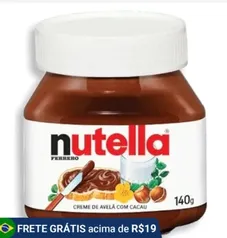 Creme Nutella 140gr Ferrero Avela