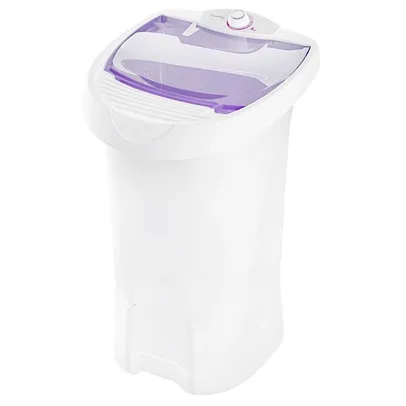 Lavadora De Roupas Semiautomática Tanquinho Lis 4 Kg - Lilás - Wanke 220V