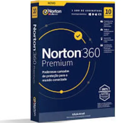 Norton 360 Premium | R$ 99