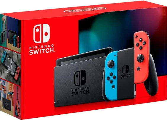 [APP] Nintendo Switch 32 Gb Neon | R$ 2099