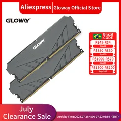 Gloway Memória Ram Ddr4 (2x8gb) 3200mhz 