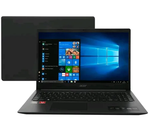 [C.OURO] Notebook Acer Aspire 3 A315-23G-R2SE AMD Ryzen 5 - 8GB 256GB SSD 15,6” | R$2839