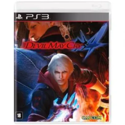 Jogo Devil May Cry 4 para Playstation 3 (PS3) - R$20