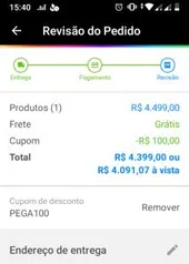 iPhone 11 Apple 64GB Preto 6,1” 12MP iOS - R$4091