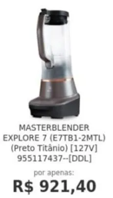 MASTERBLENDER EXPLORE 7 ELECTROLUX por R$ 921