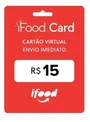 Gift Card Virtual Ifood - Pague R$10 E Ganhe R$15